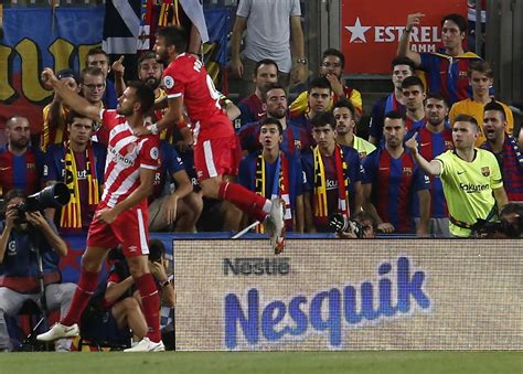 Match nul sans relief au Camp Nou. Barcelone et Gérone partagent les points dans une affiche décevante. Le leader, qui pouvait prendre 15 pts d'avance sur le Real Madrid, a ronronné tout le ...
